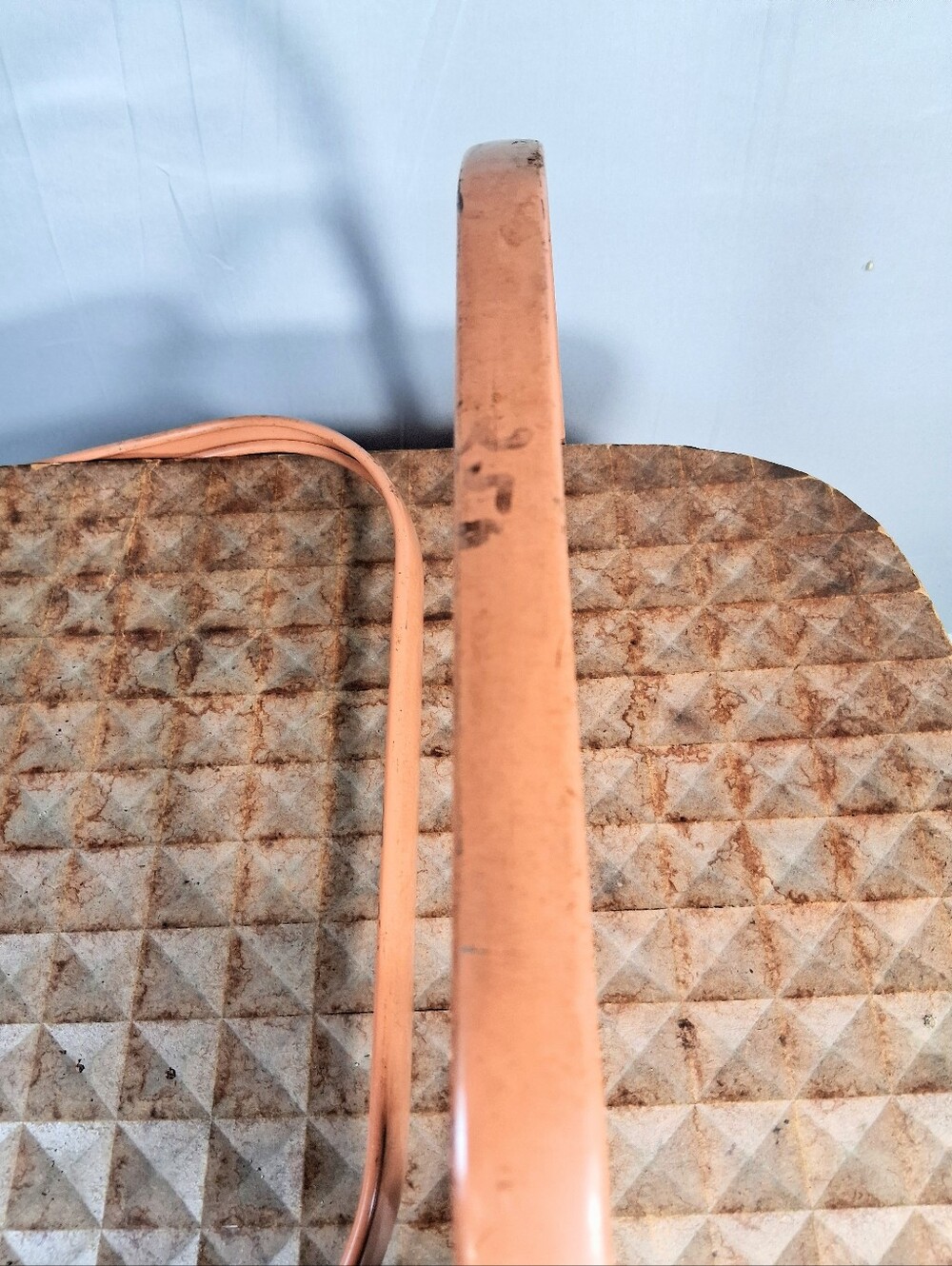 Vintage Mid Century Redman Woven Picnic Basket/Hamper Has Identifying Stamp - Picture 6 of 15
